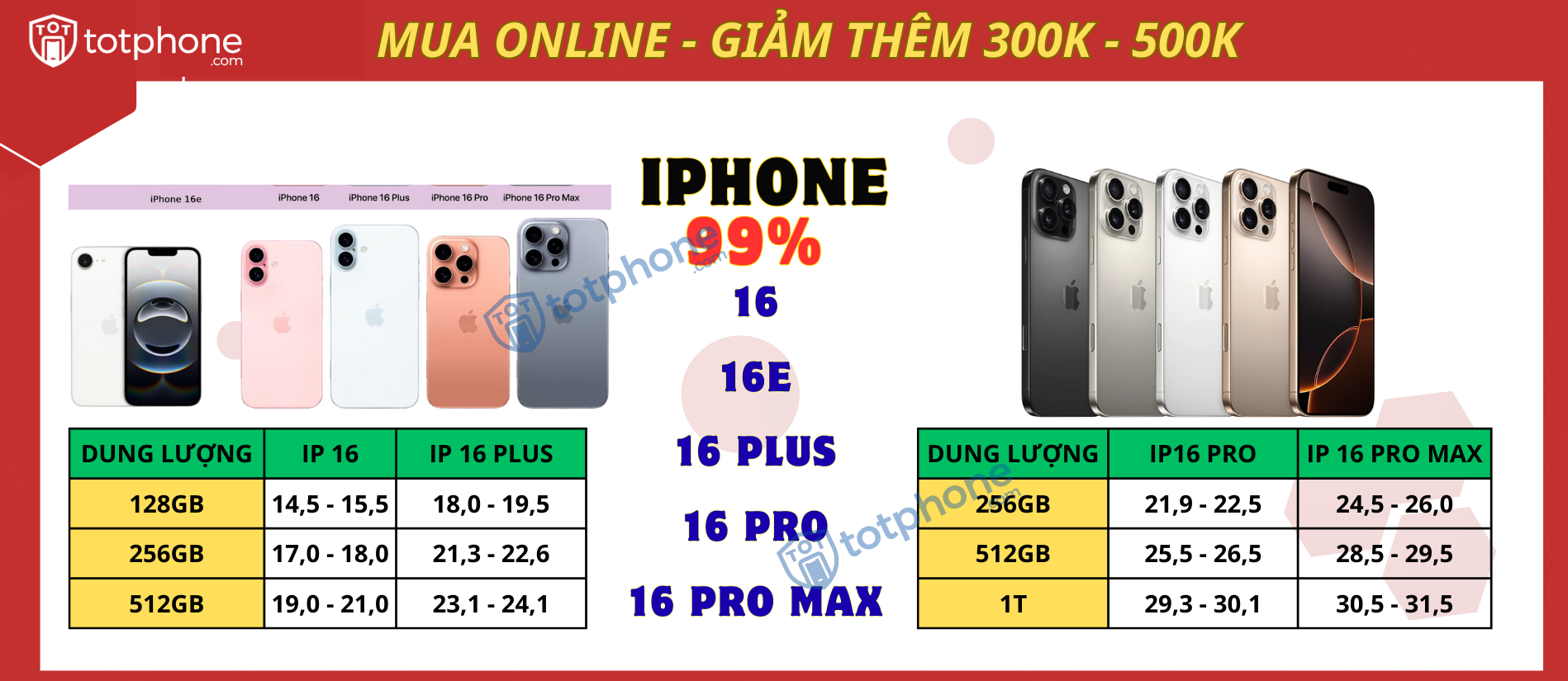 iPhone 16 chính hãng tại Tốt Phone