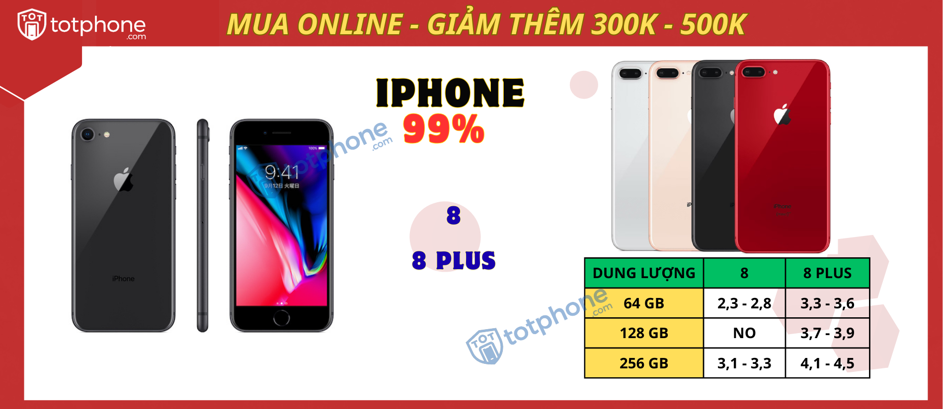 iPhone 8 cũ giá tốt tại Tốt Phone